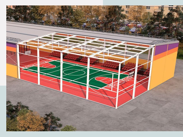 Спортивные сооружения в Гусе-Хрустальном