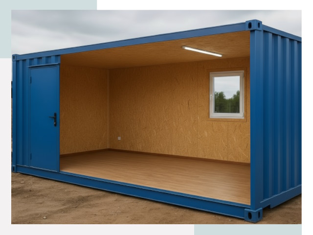 Блок-контейнеры в Гусе-Хрустальном