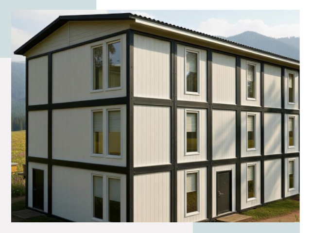 Модульные общежития в Гусе-Хрустальном