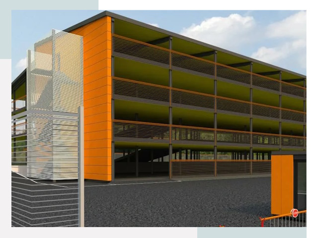 Многоуровневые паркинги в Гусе-Хрустальном