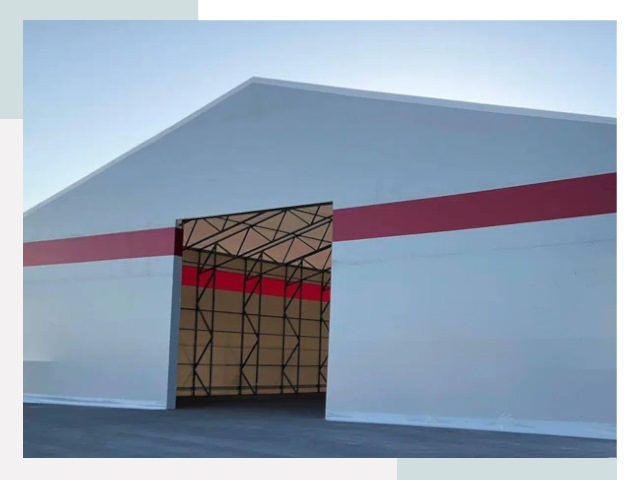 Быстровозводимые ангары в Гусе-Хрустальном