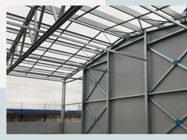 Каркасные ангары от СтальСтрой-Гсь по цене от 642 руб.