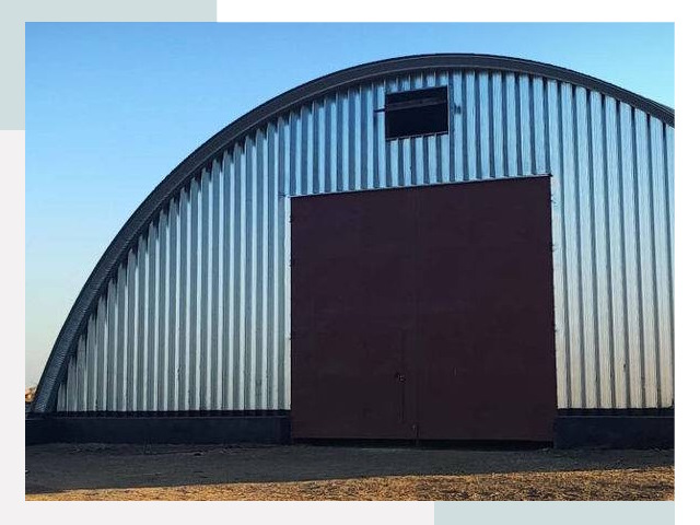 Бескаркасные ангары в Гусе-Хрустальном