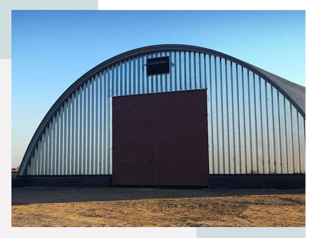 Арочные ангары в Гусе-Хрустальном
