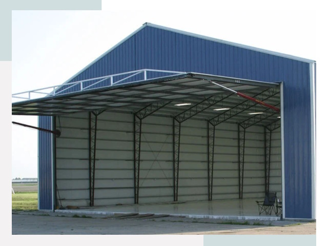 Прямо стенные ангары в Гусе-Хрустальном