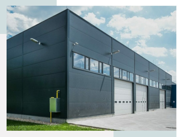 Модульные ангары в Гусе-Хрустальном