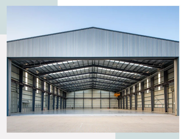 Большие ангары в Гусе-Хрустальном