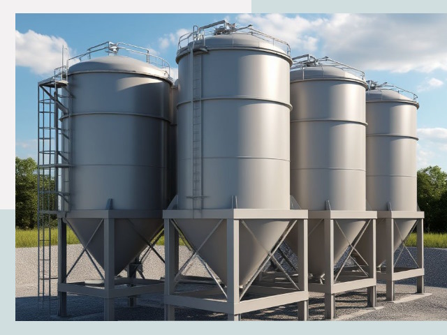 Металлические силосы от СтальСтрой-Гсь по цене 642 руб.