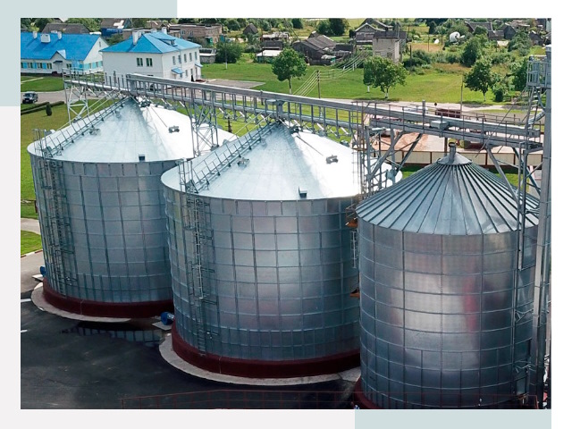 Металлические силосы в Гусе-Хрустальном