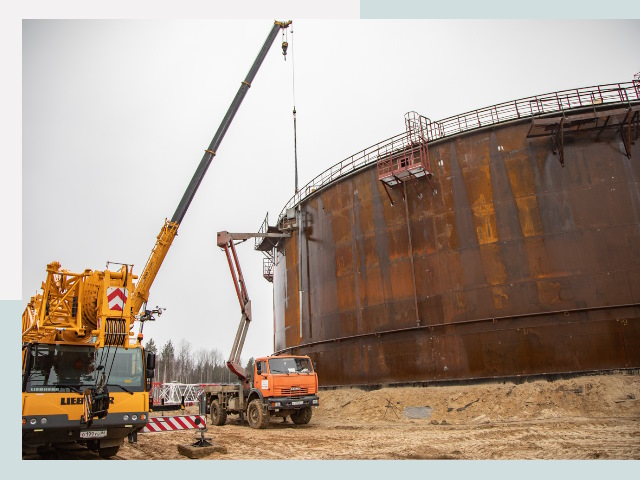 Монтаж резервуаров в Гусе-Хрустальном от 642 руб. за м³