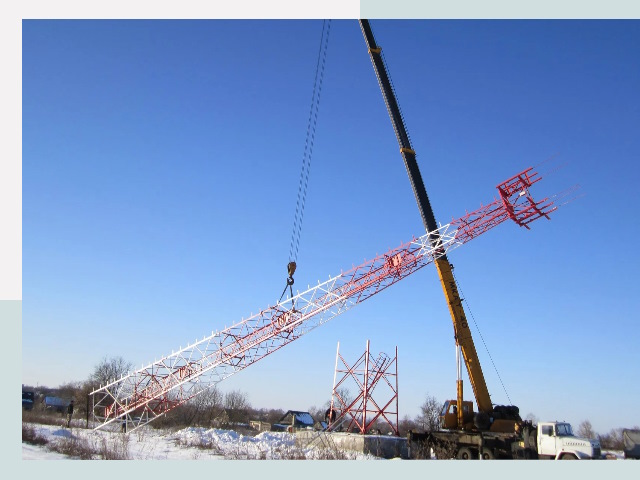 Строительство башен связи в Гусе-Хрустальном от 642 руб.