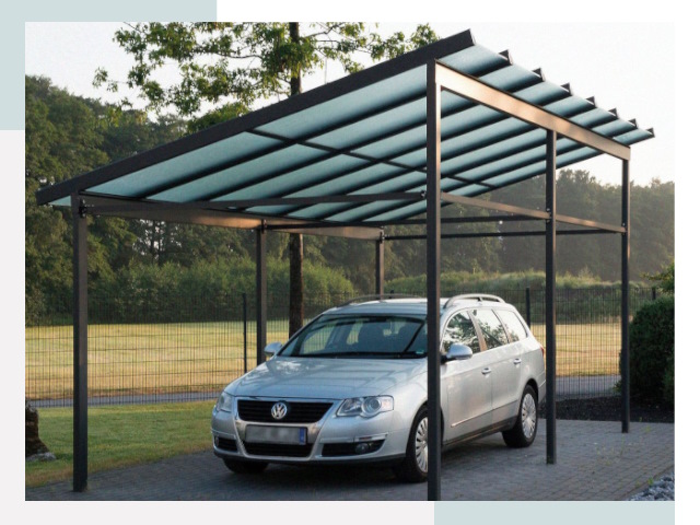 Навесы для автомобилей в Гусе-Хрустальном