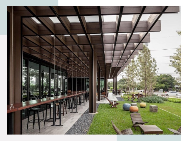 Летние веранды для кафе в Гусе-Хрустальном