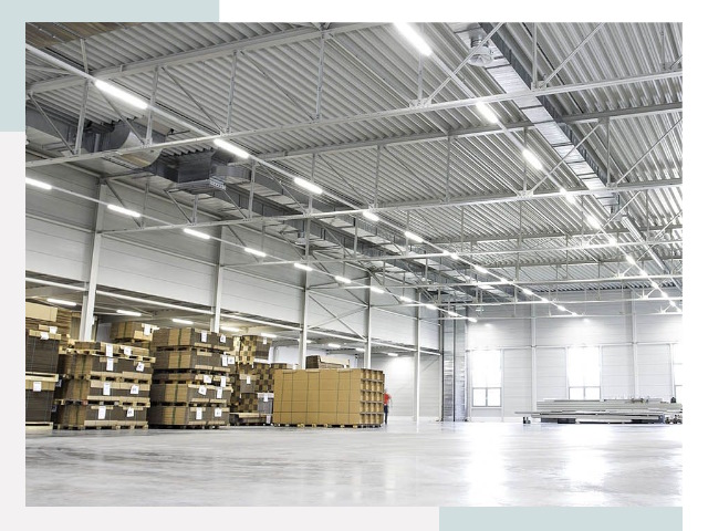 Освещение ангаров в Гусе-Хрустальном