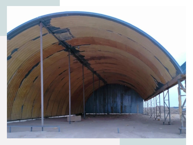 Реконструкция ангаров в Гусе-Хрустальном