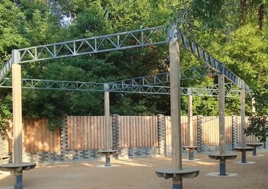 Терраса из металлоконструкций под ключ, проектирование, изготовление и монтаж от СтальСтрой-Гсь